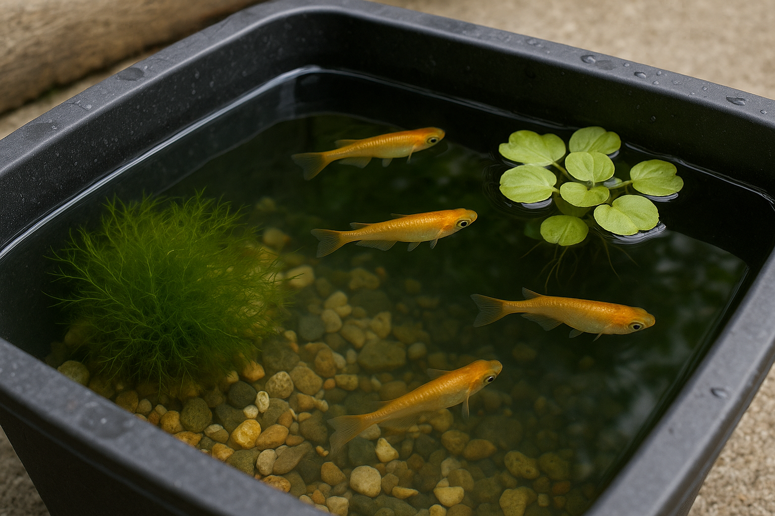 メダカが底に一匹だけ沈んでいる原因は？